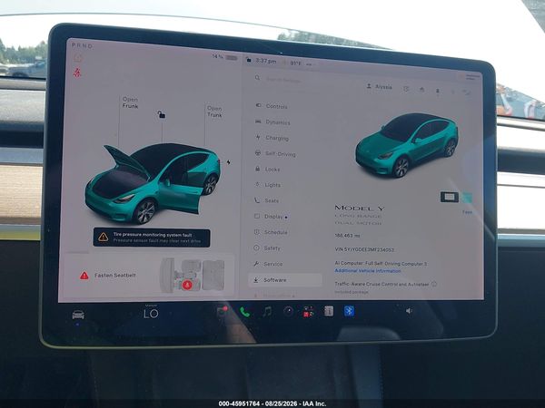 2021 TESLA MODEL Y