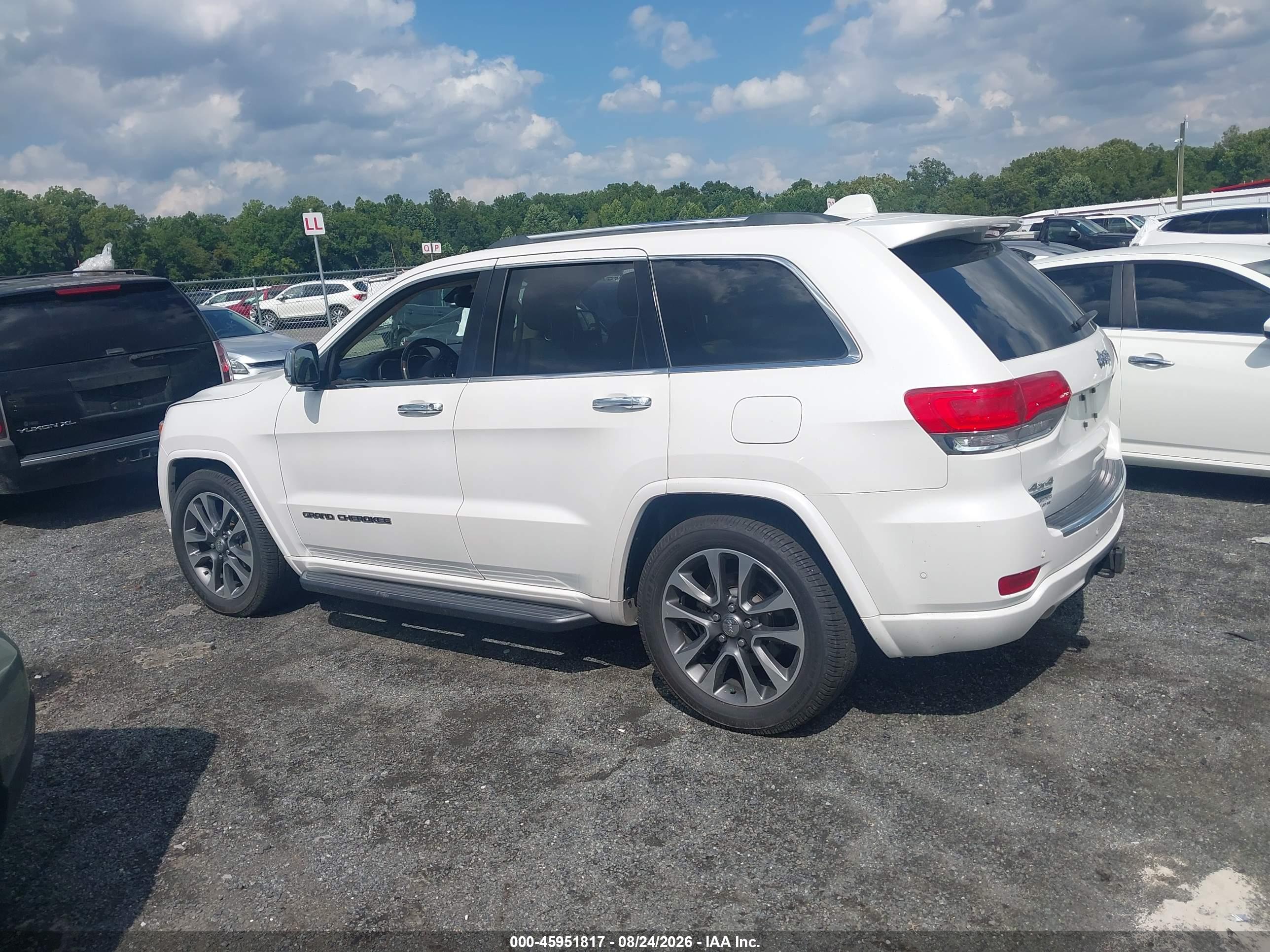 2018 JEEP GRAND CHEROKEE OVERLAND 4X4