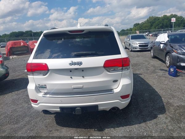 2018 JEEP GRAND CHEROKEE OVERLAND 4X4