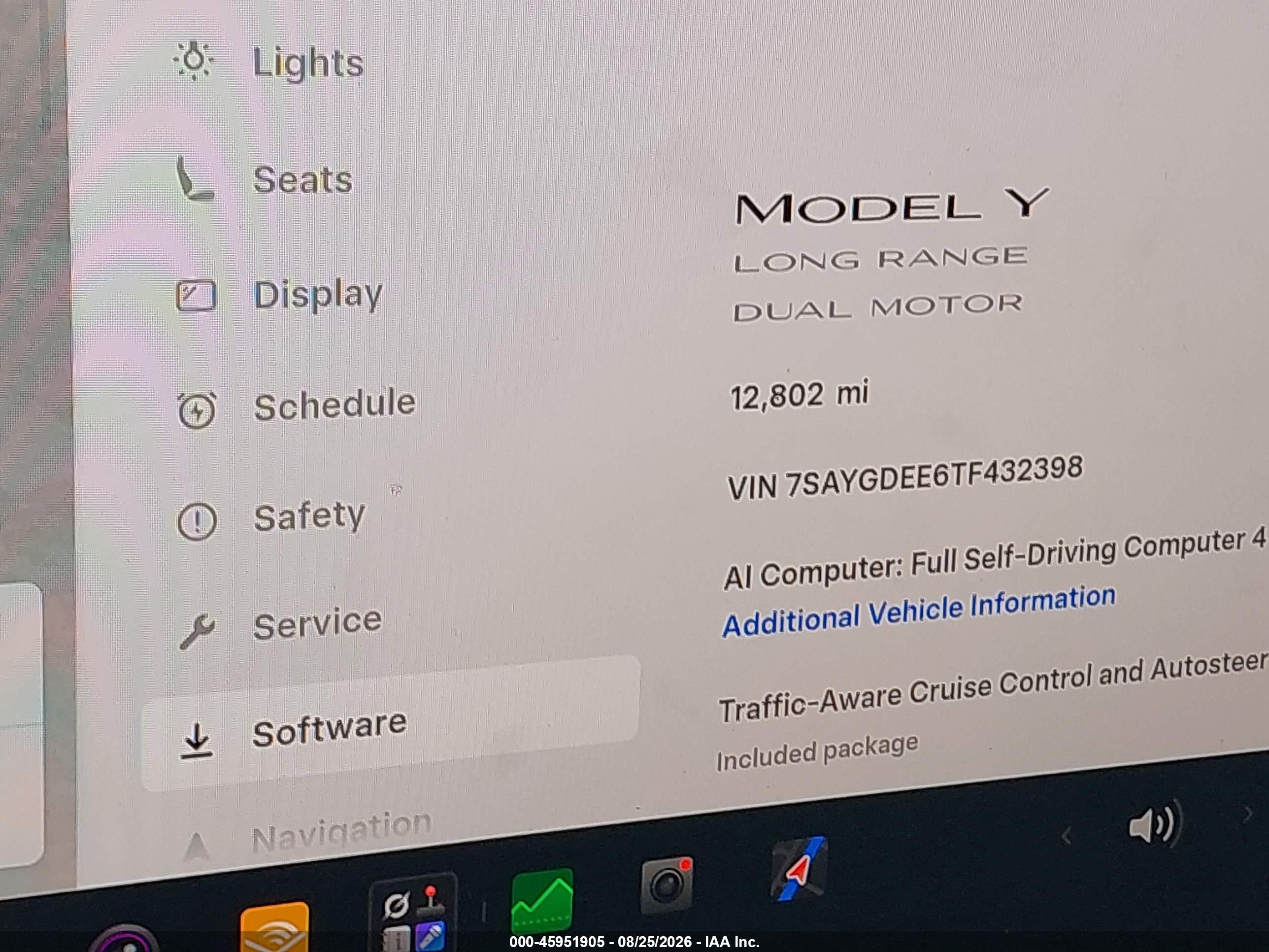 2026 TESLA MODEL Y