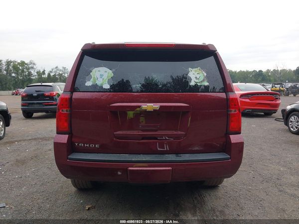 2020 CHEVROLET TAHOE 4WD LT — I119