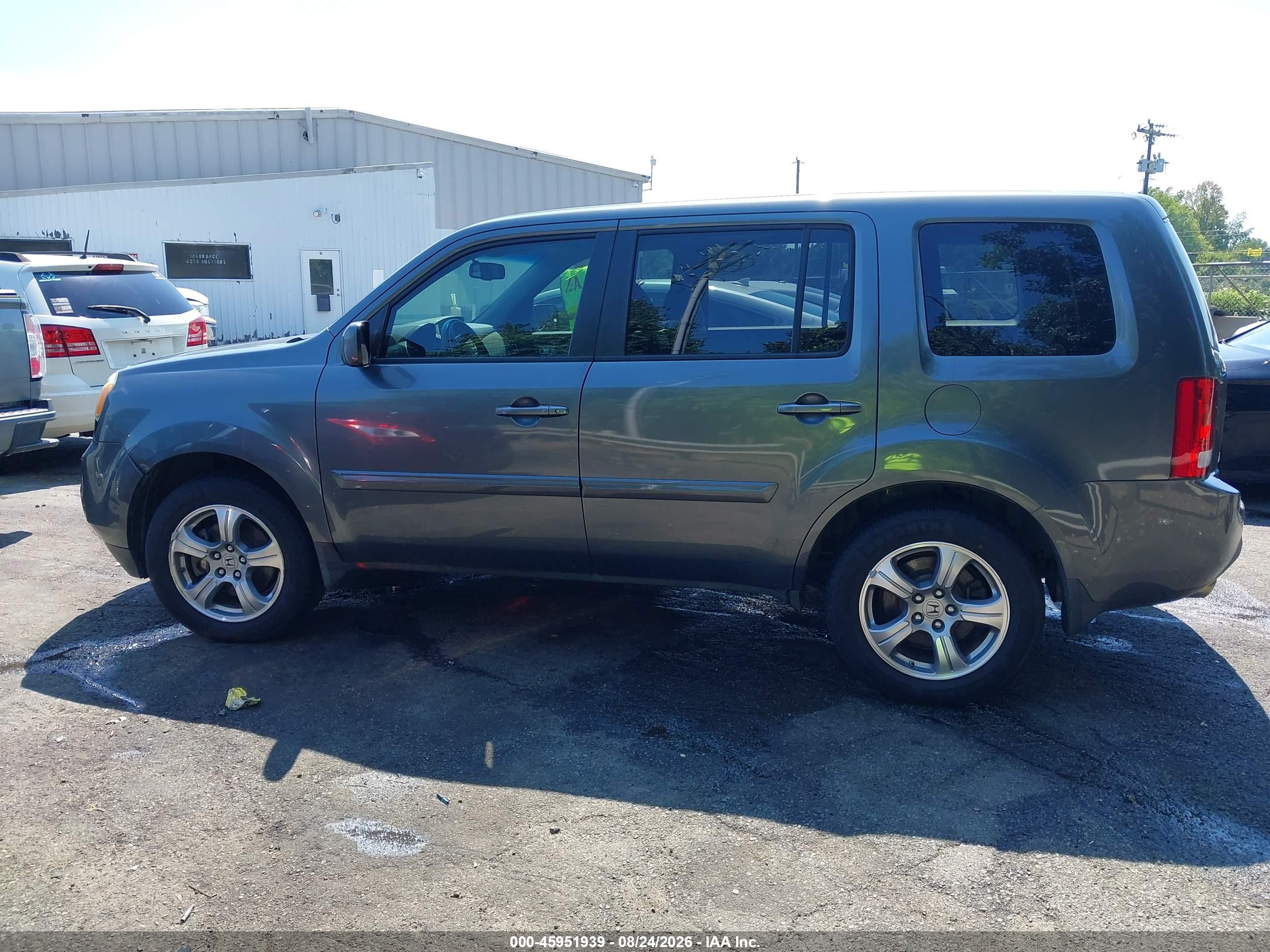 2012 HONDA PILOT EX-L