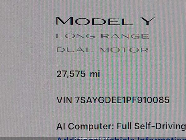 2023 TESLA MODEL Y
