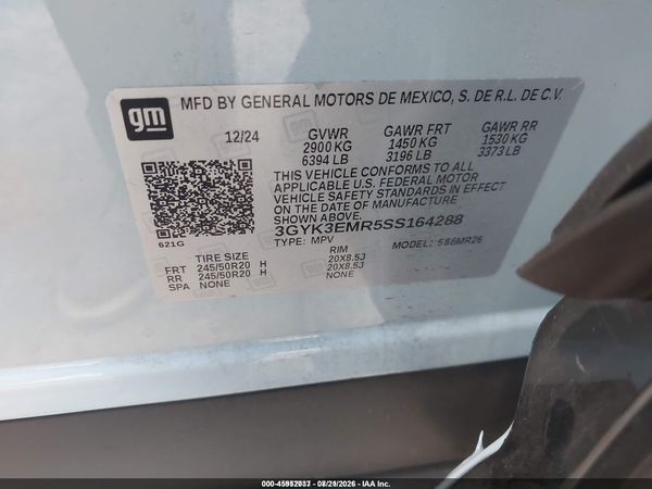 2025 CADILLAC OPTIQ SPORT 1 AWD