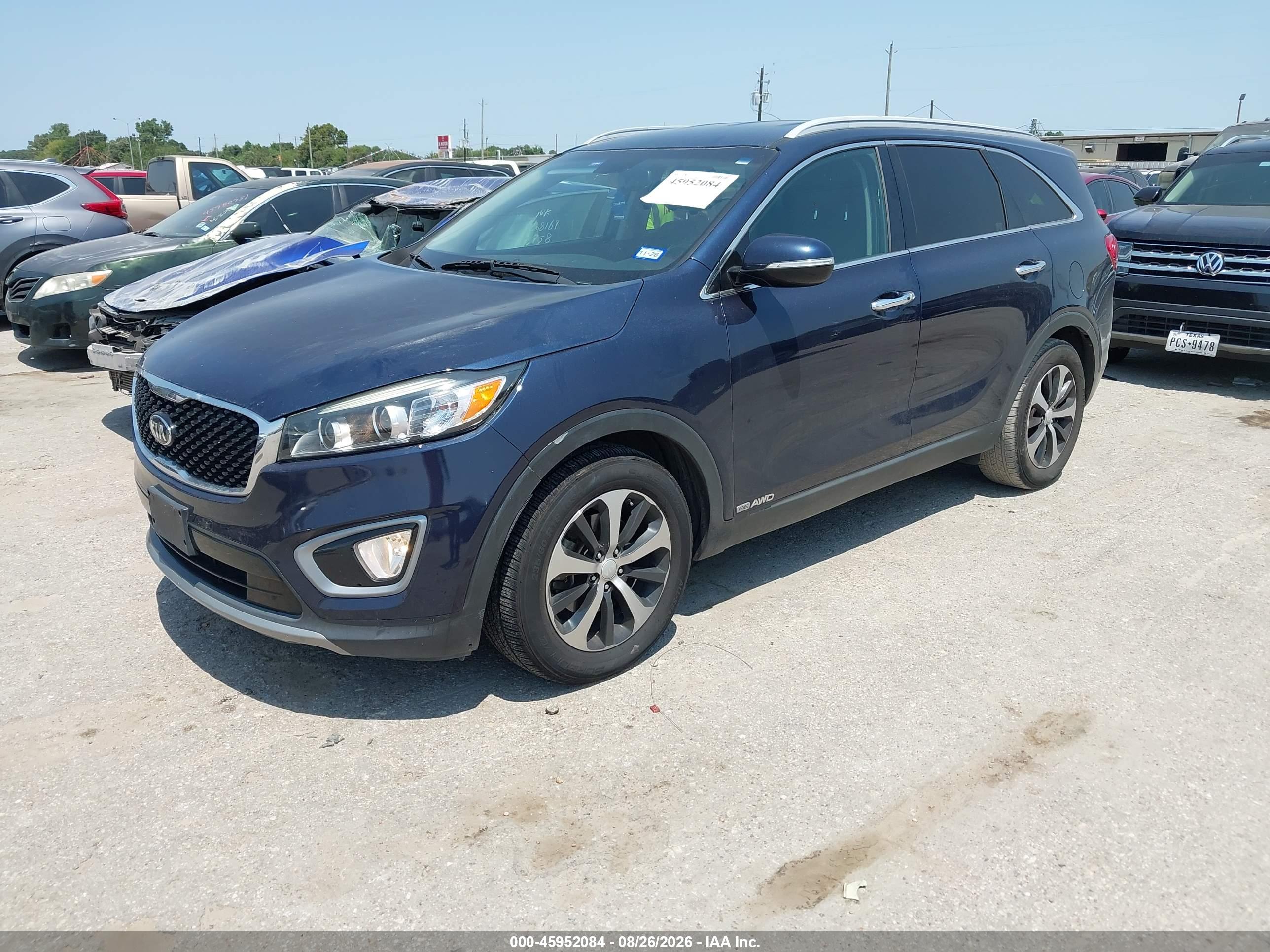 2016 KIA SORENTO 3.3L EX — I2