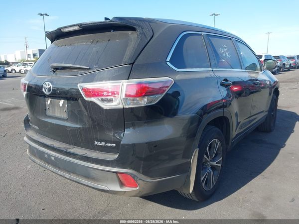 2016 TOYOTA HIGHLANDER XLE V6
