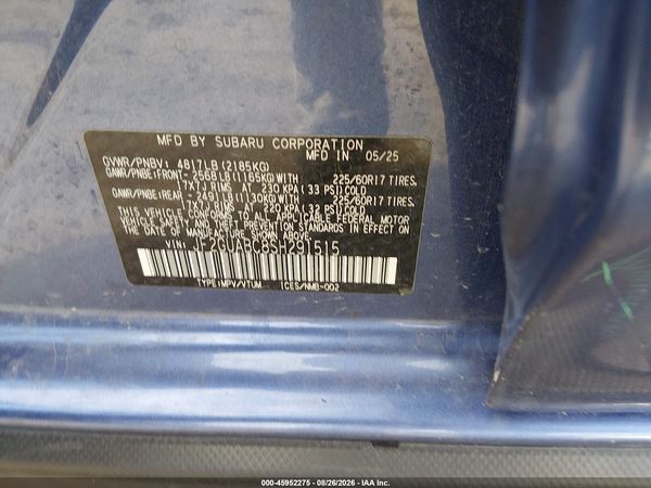 2025 SUBARU CROSSTREK Base
