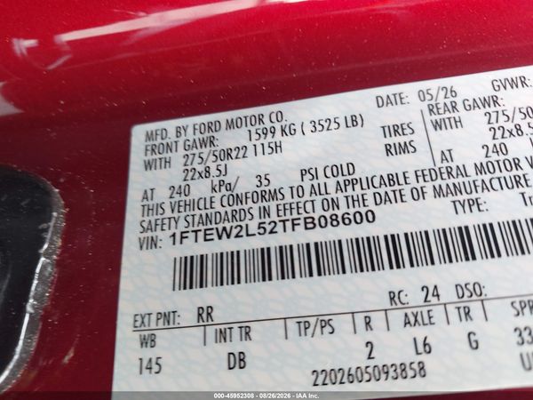 2026 FORD F-150 STX — I9