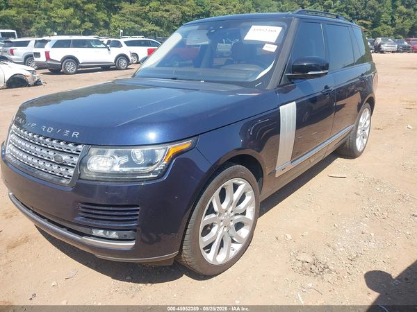 2017 LAND ROVER RANGE ROVER 5.0L V8 SUPERCHARGED