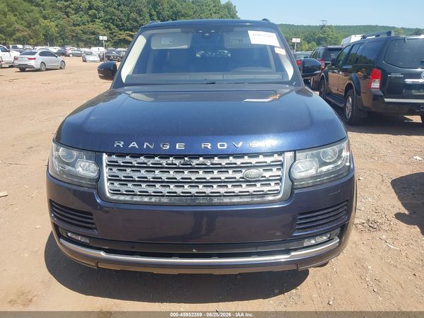 2017 LAND ROVER RANGE ROVER 5.0L V8 SUPERCHARGED