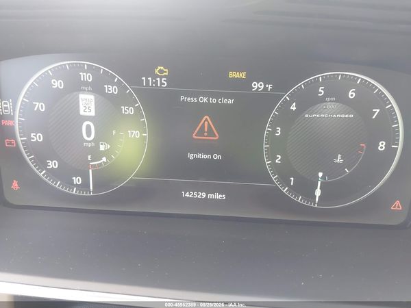 2017 LAND ROVER RANGE ROVER 5.0L V8 SUPERCHARGED