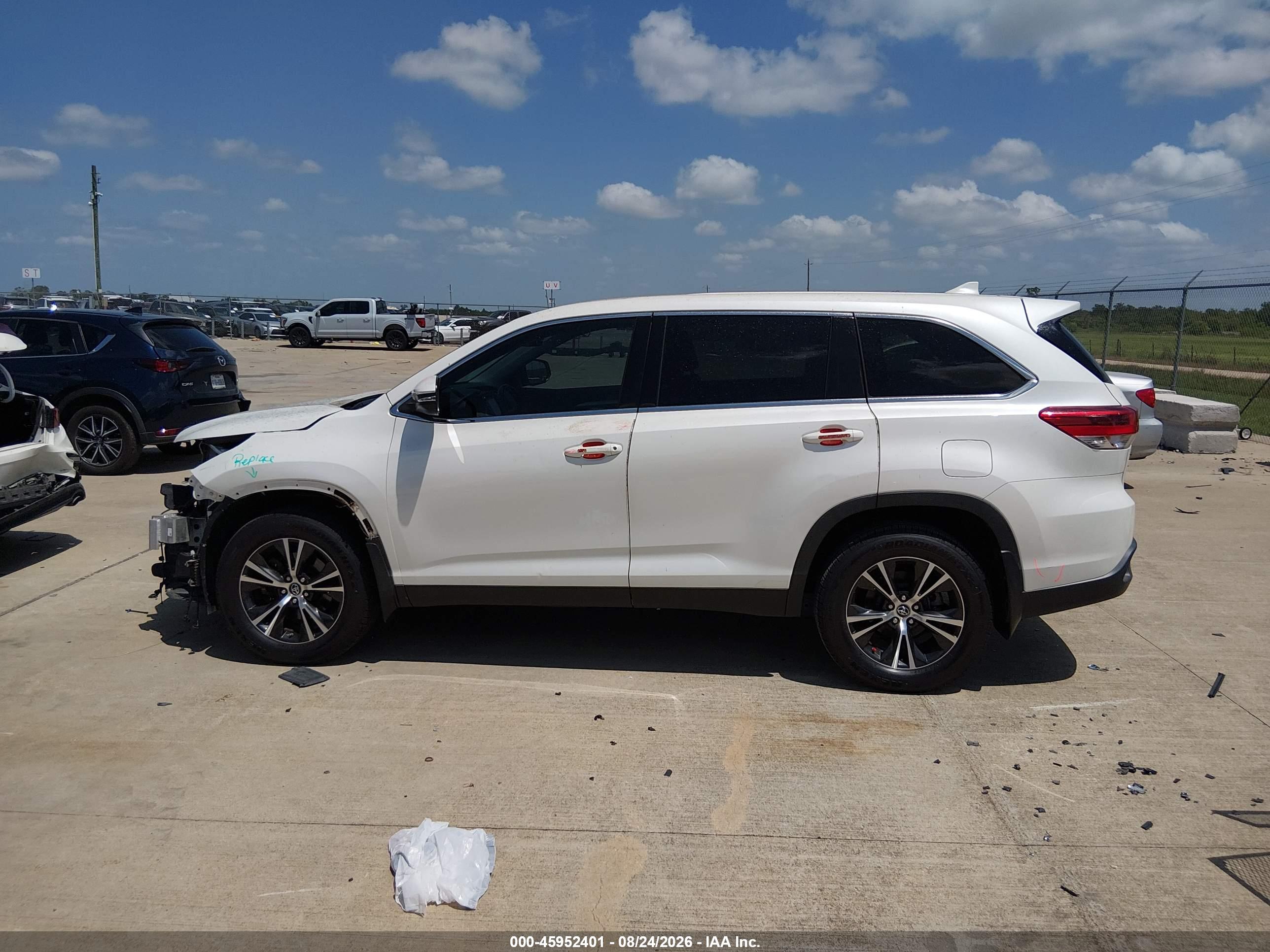 2019 TOYOTA HIGHLANDER LE PLUS