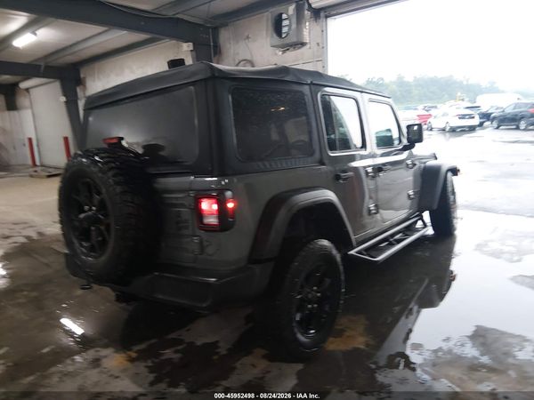 2022 JEEP WRANGLER UNLIMITED WILLYS SPORT 4X4