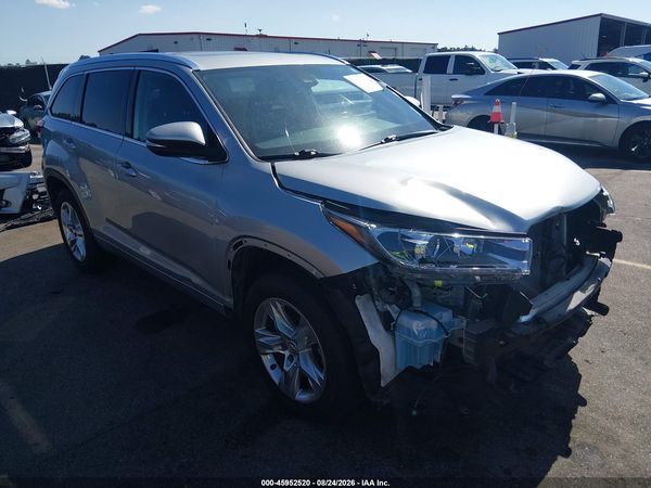 2019 TOYOTA HIGHLANDER LIMITED — I1
