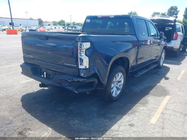 2022 CHEVROLET SILVERADO 1500 2WD  SHORT BED CUSTOM — I4