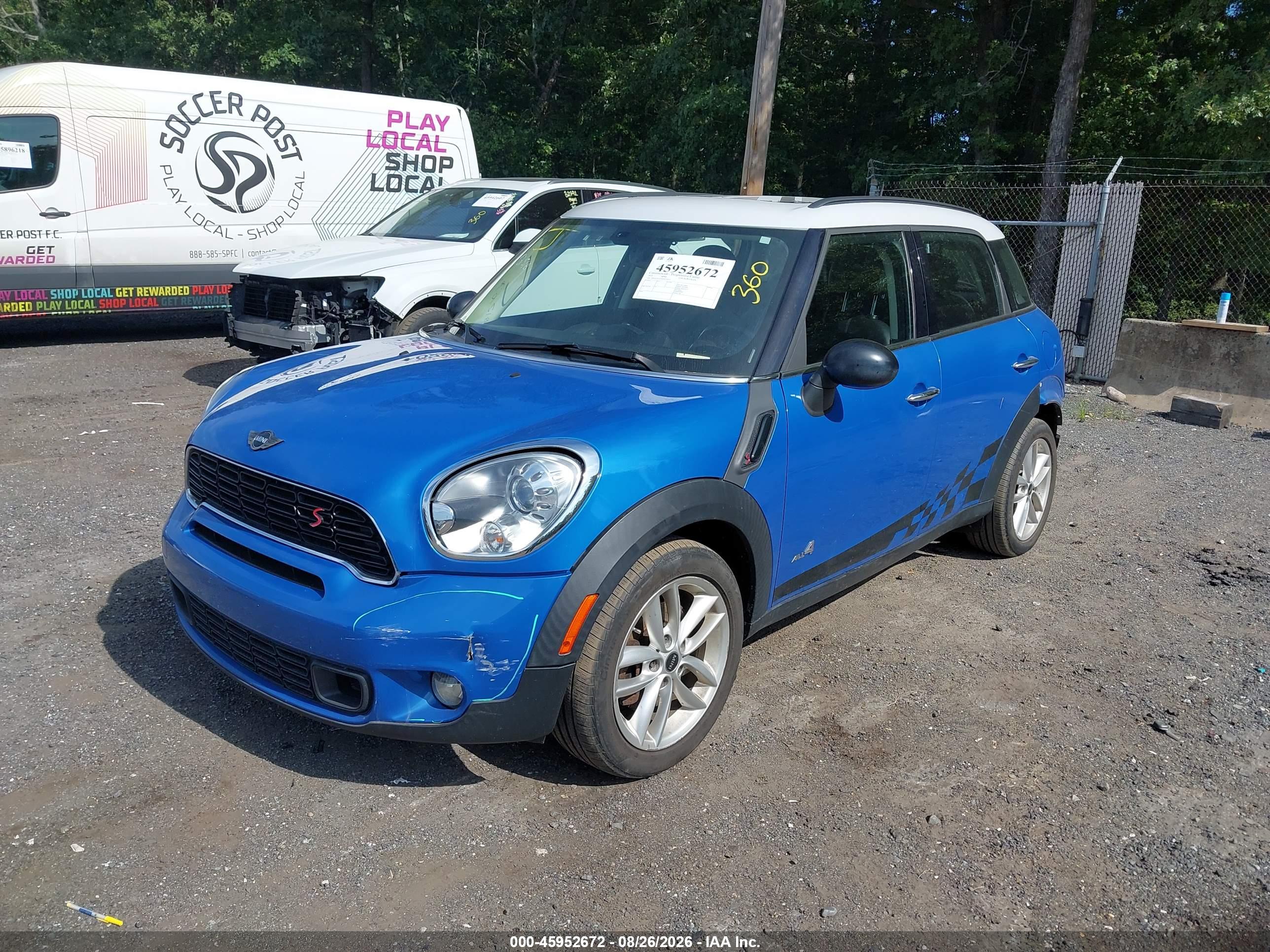 2013 MINI COUNTRYMAN COOPER S — I2