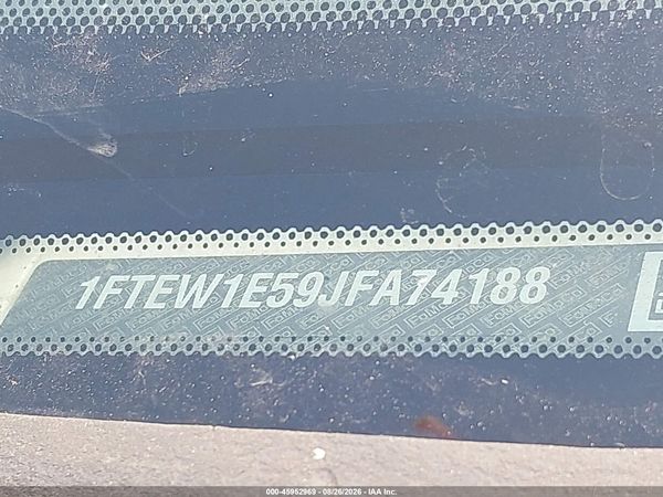 2018 FORD F-150 PLATINUM — I9