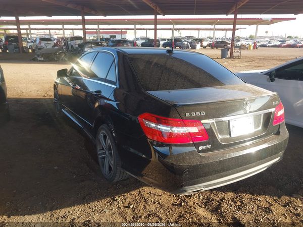 2012 MERCEDES-BENZ E 350 4MATIC — I3