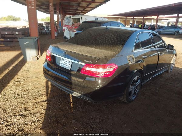 2012 MERCEDES-BENZ E 350 4MATIC — I4