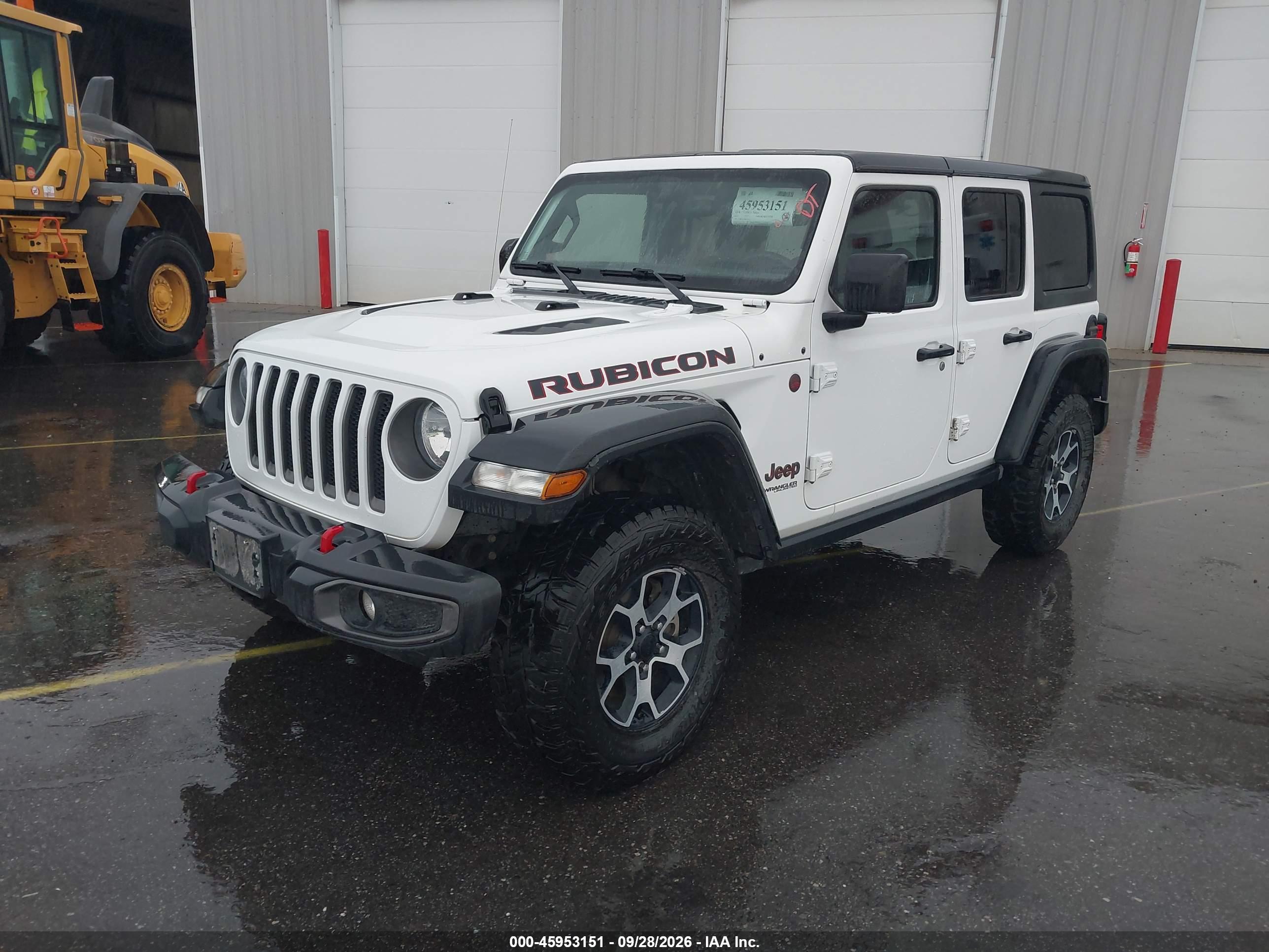 2020 JEEP WRANGLER UNLIMITED RUBICON 4X4 — I2