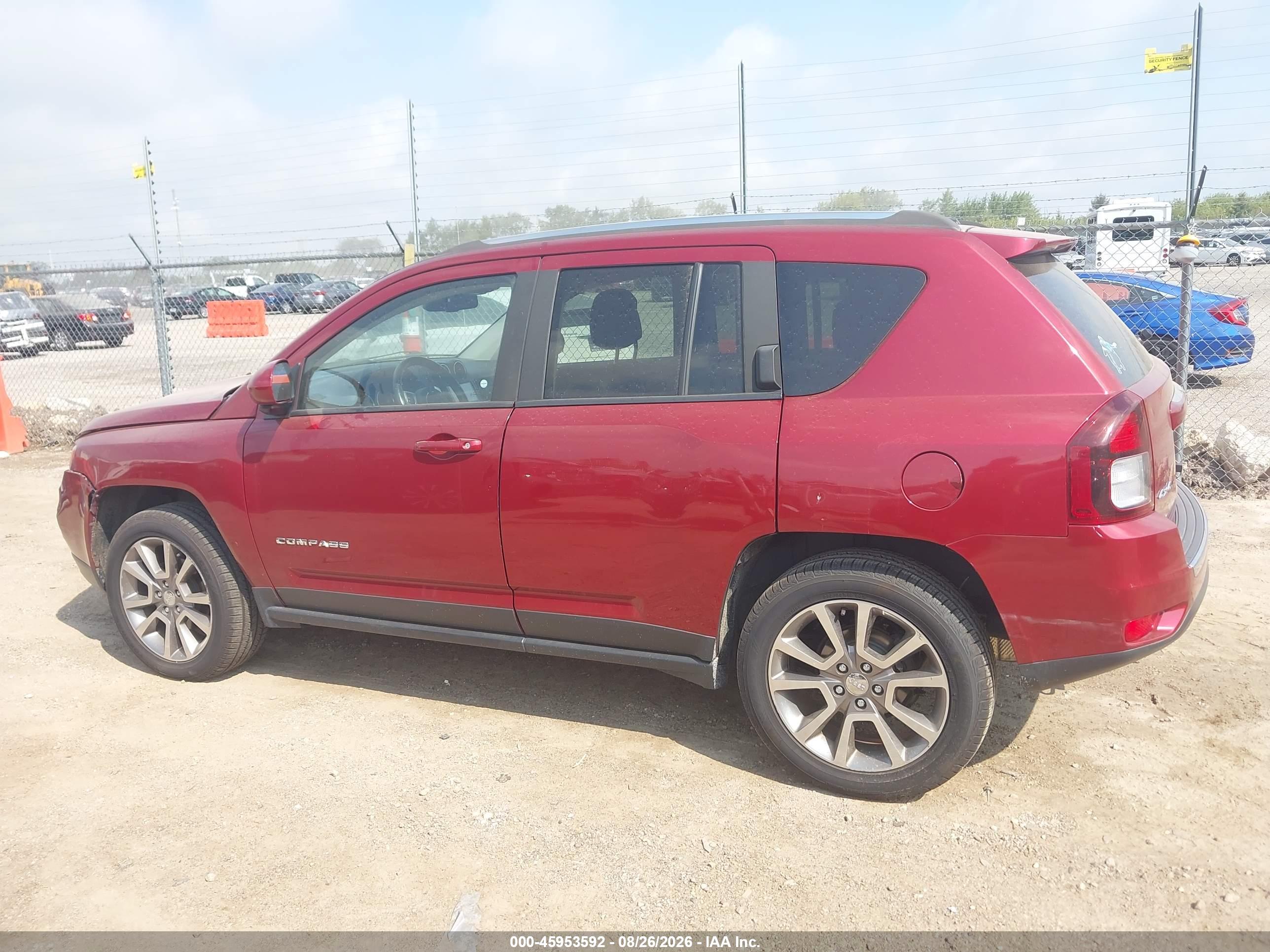2016 JEEP COMPASS HIGH ALTITUDE EDITION