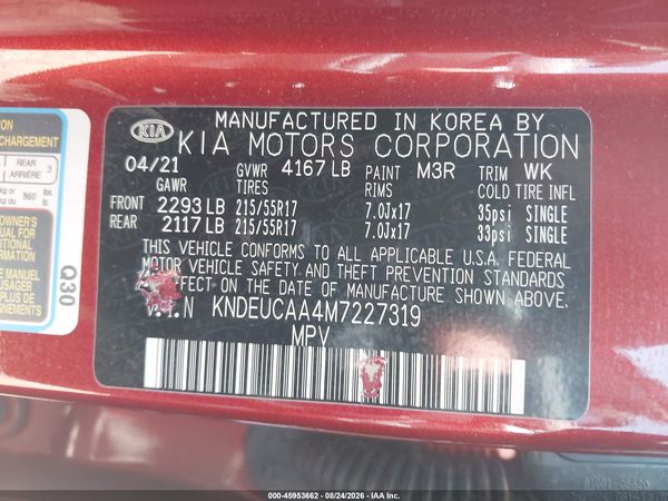 2021 KIA SELTOS S — I9