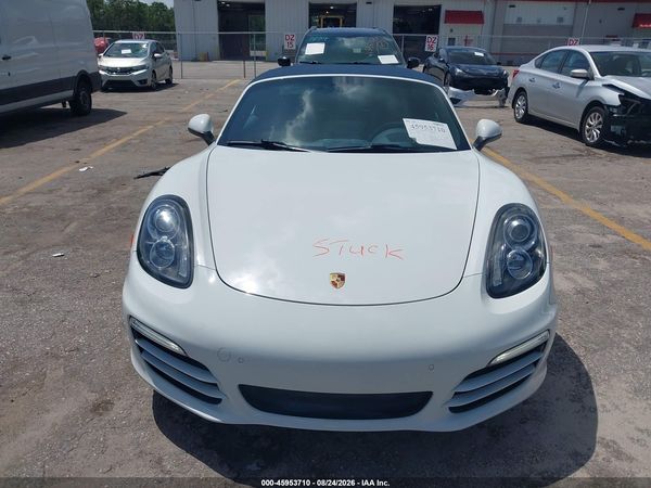 2013 PORSCHE BOXSTER — I6
