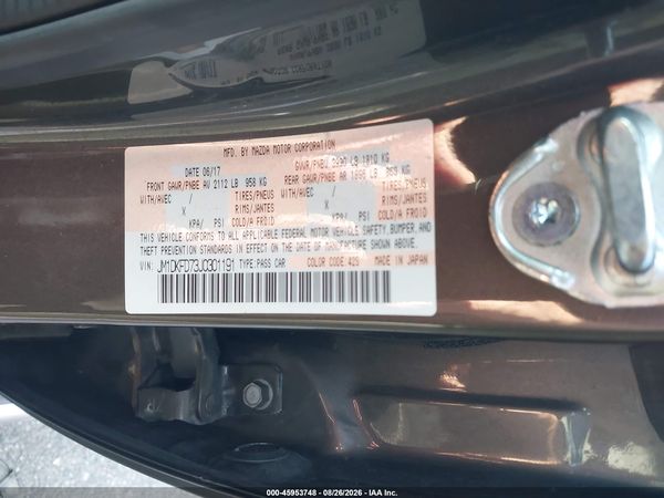 2018 MAZDA CX-3 GRAND TOURING — I9