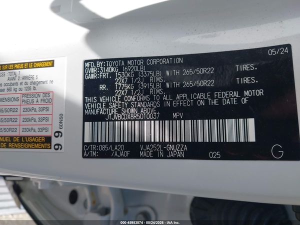 2024 LEXUS GX 550 LUXURY+