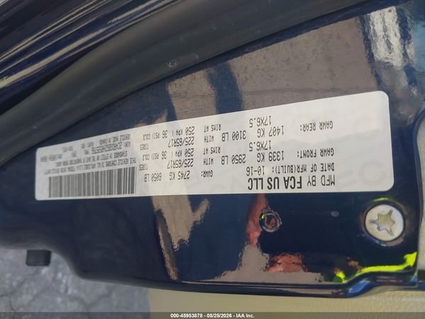2017 DODGE GRAND CARAVAN SE