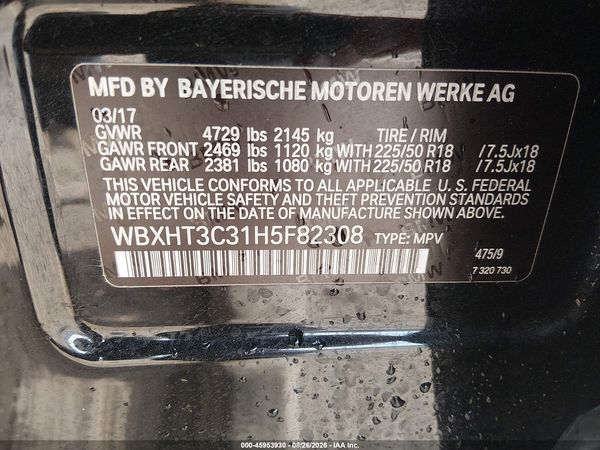 2017 BMW X1 XDRIVE28I