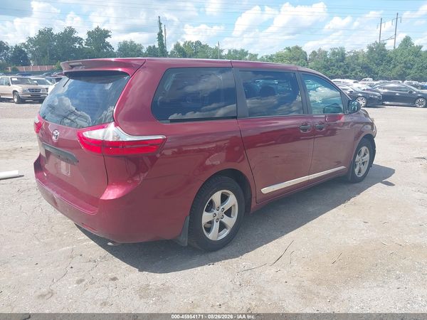 2015 TOYOTA SIENNA L 7 PASSENGER