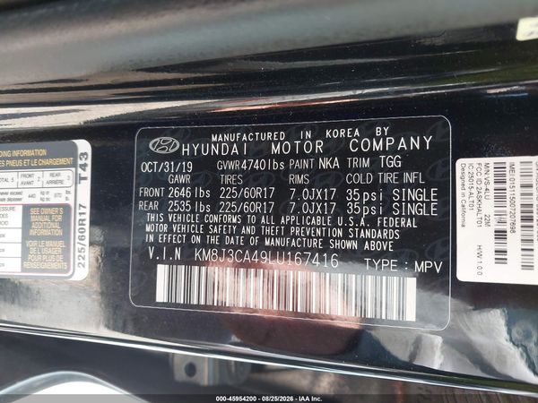 2020 HYUNDAI TUCSON VALUE