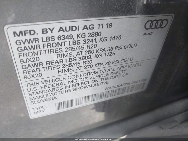 2020 AUDI Q7