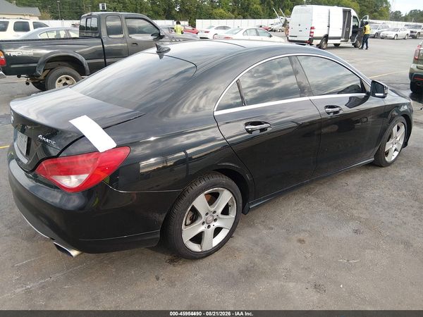 2016 MERCEDES-BENZ CLA 250 4MATIC