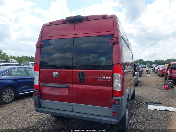 2016 RAM PROMASTER 2500 HIGH ROOF — I119