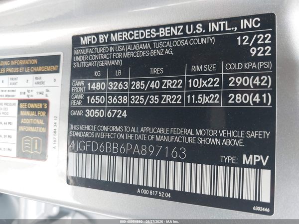 2023 MERCEDES-BENZ AMG GLE 53 COUPE 4MATIC — I9