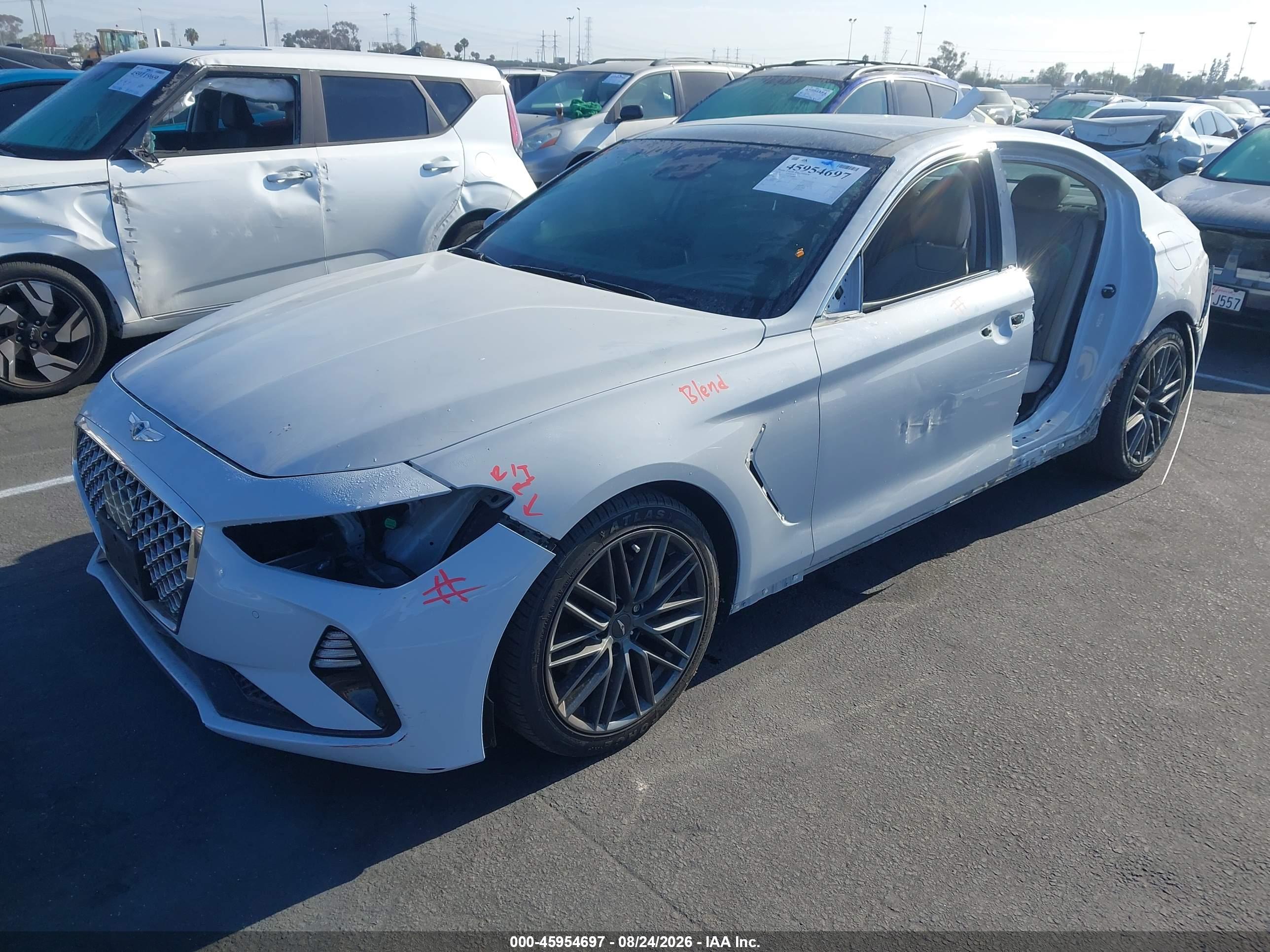 2019 GENESIS G70 ELITE — I2