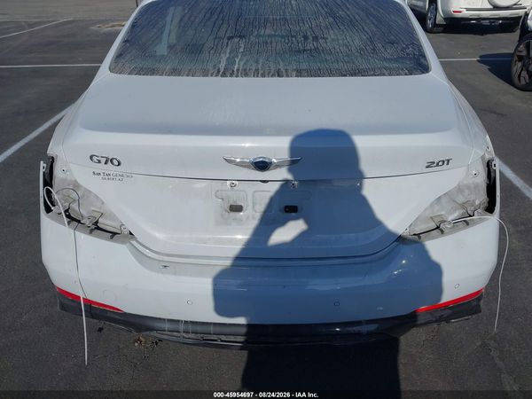 2019 GENESIS G70 ELITE — I155