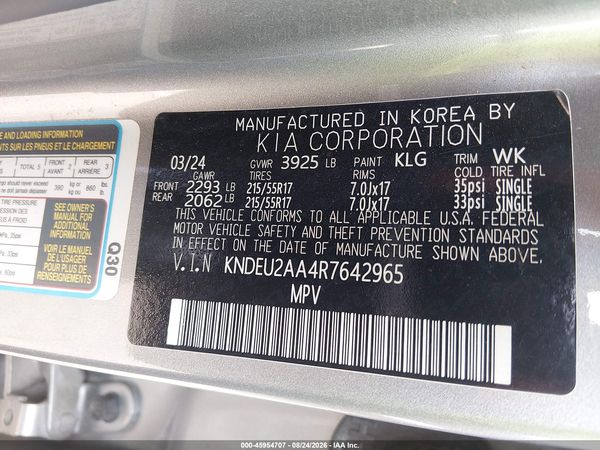 2024 KIA SELTOS S — I9