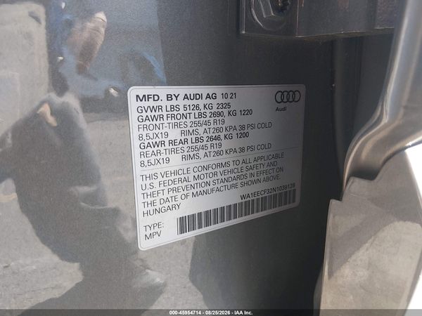 2022 AUDI Q3