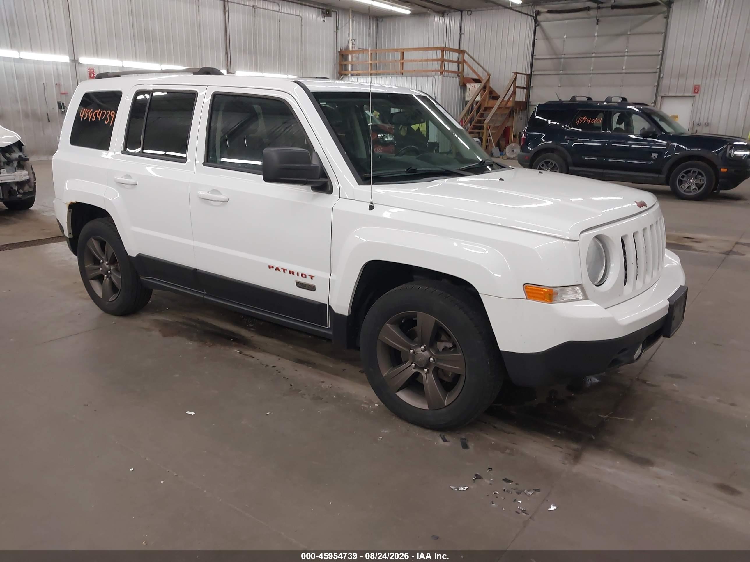 2016 JEEP PATRIOT 75TH ANNIVERSARY