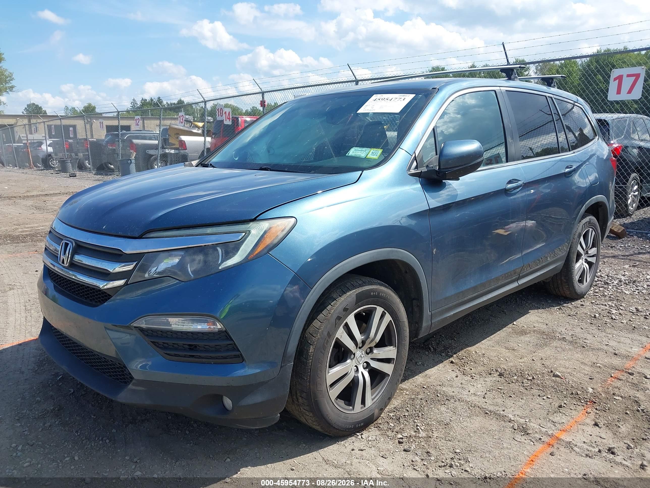 2016 HONDA PILOT EX-L — I2
