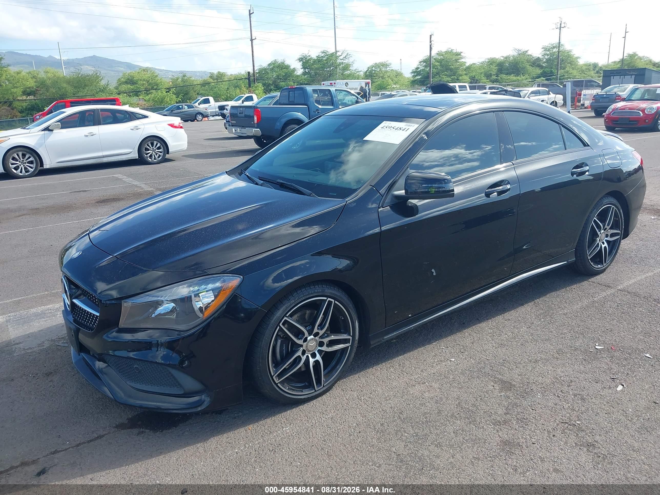 2017 MERCEDES-BENZ CLA 250 CLA250 — I2