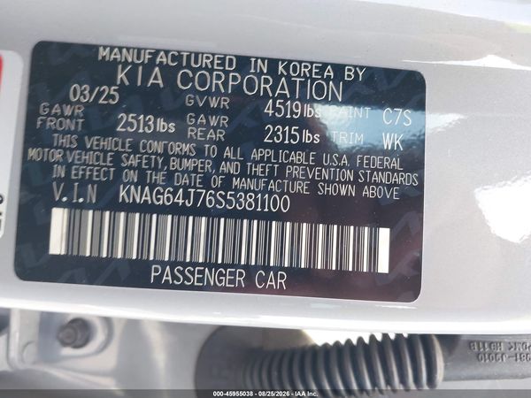 2025 KIA K5 GT-LINE