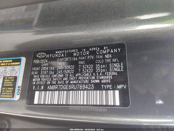 2024 HYUNDAI PALISADE CALLIGRAPHY