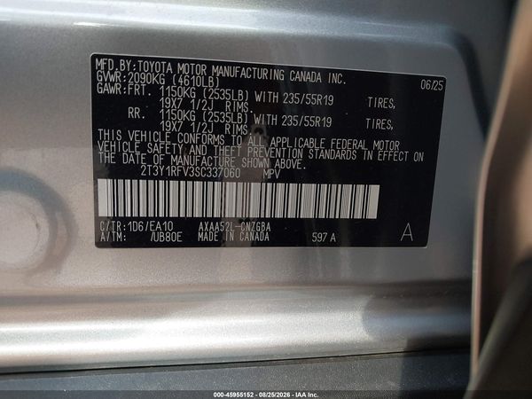 2025 TOYOTA RAV4 LIMITED