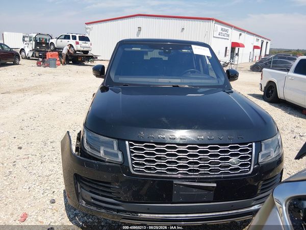 2019 LAND ROVER RANGE ROVER 3.0L V6 SUPERCHARGED HSE