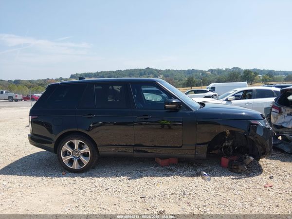 2019 LAND ROVER RANGE ROVER 3.0L V6 SUPERCHARGED HSE
