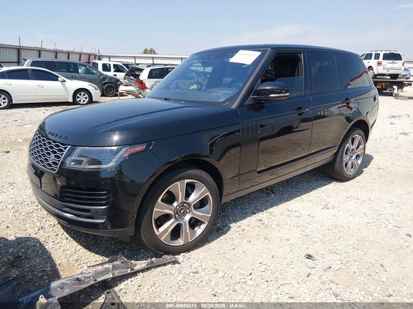 2019 LAND ROVER RANGE ROVER 3.0L V6 SUPERCHARGED HSE